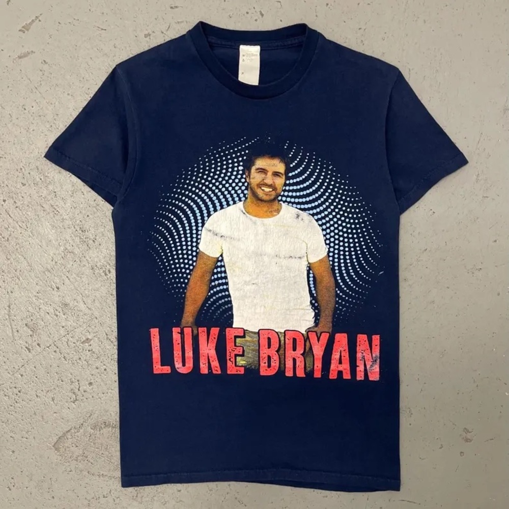 Vintage 2013 Luke Bryan Dirt Road Diaries Tour Rare Country Singer T Shirt Small